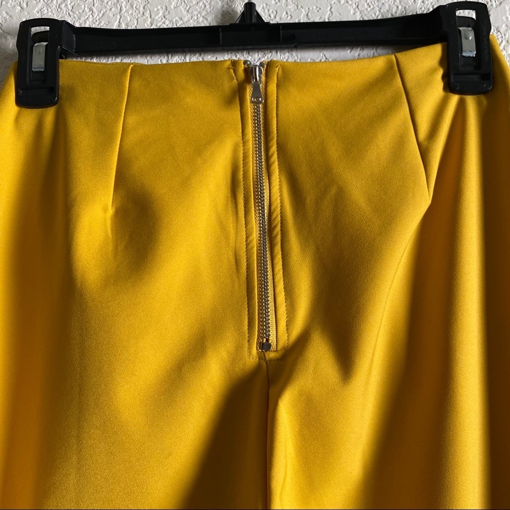 NEW Tiger Mist Kinsley Mustard Pants High Rise - Picture 8 of 9